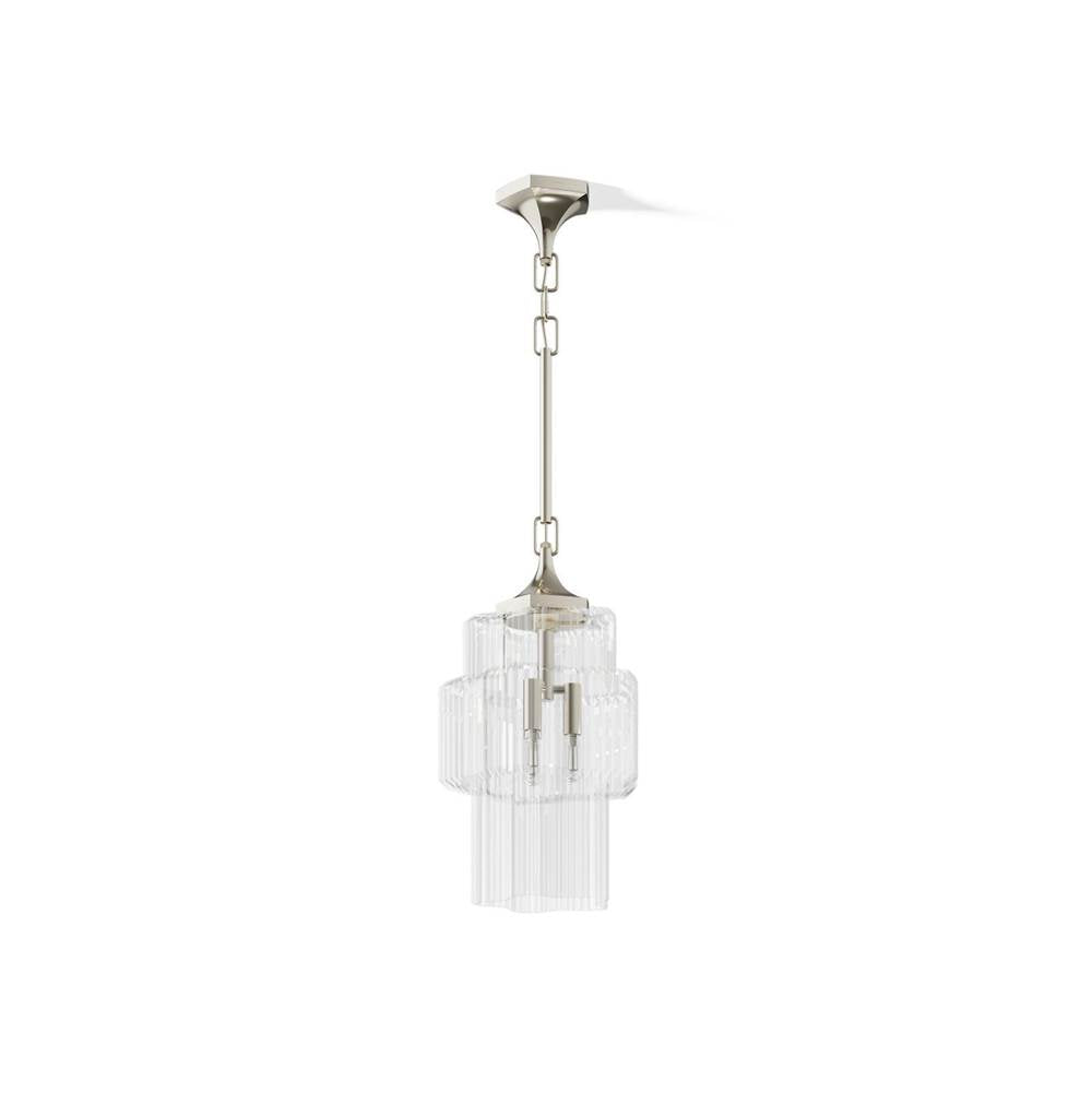 Kohler K-31781-PE03-SNL Polished Nickel Occasion 12'' Pendant Image 1