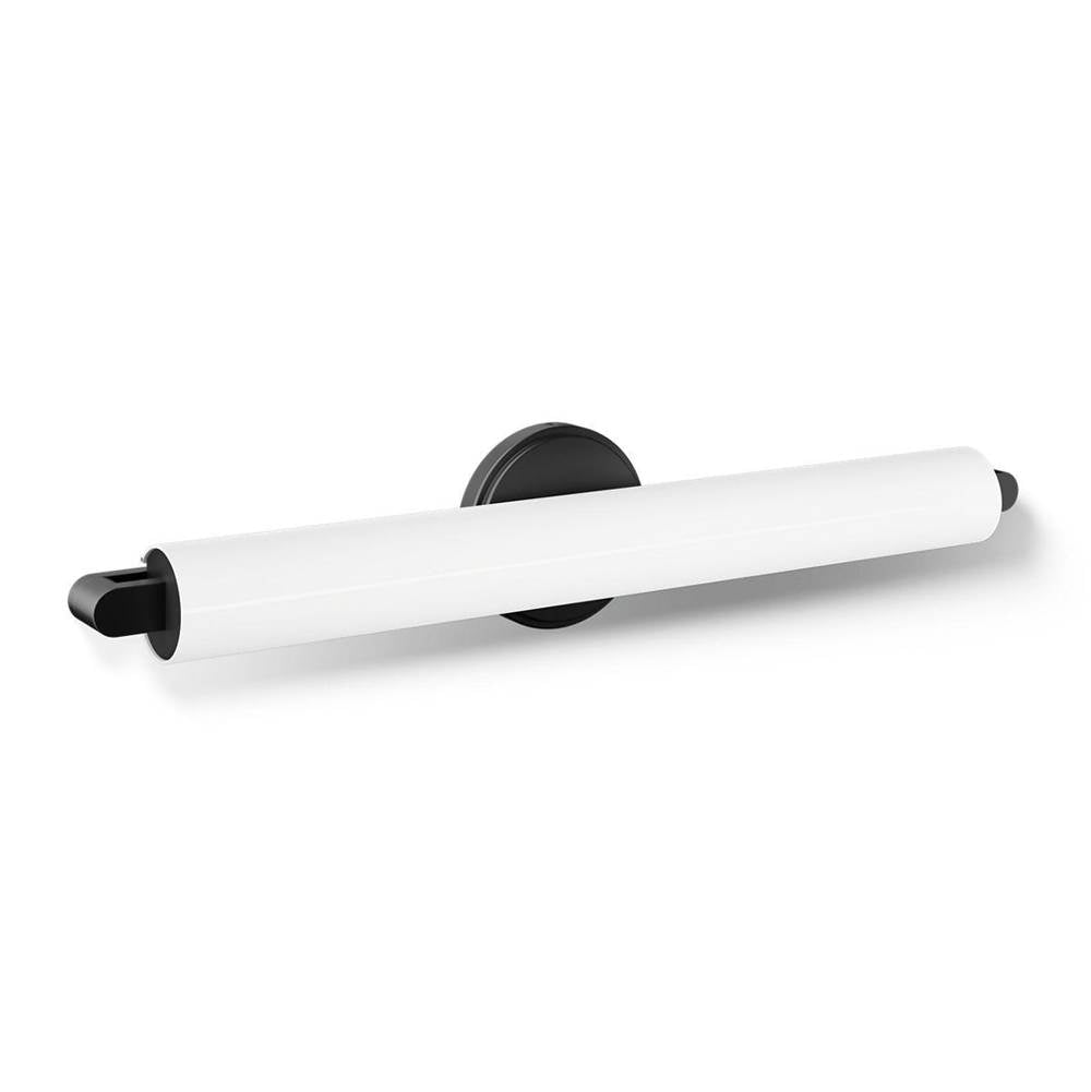 Kohler K-32631-SCLED-BLL Matte Black Crue 24'' Led Bath Bar Image 1