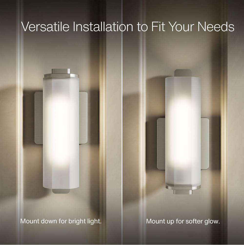 Kohler K-35113-SC01-BNL Brushed Nickel Parallel One-light Sconce Image 3