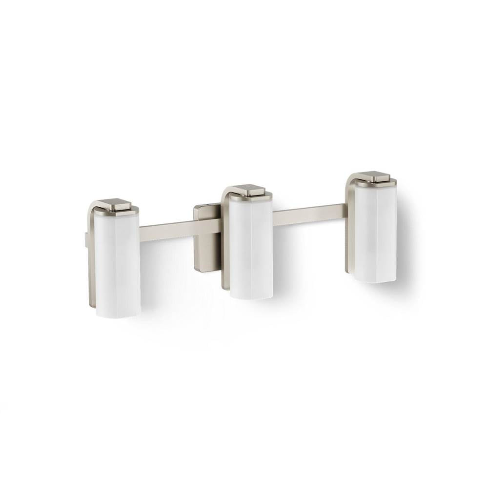 Kohler K-35115-SC03-BNL Brushed Nickel Parallel Three-light Sconce Image 1