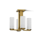 Kohler K-35116-FM04-2GL Brushed Moderne Brass Parallel 13-5/16'' Flush-mount Image 1