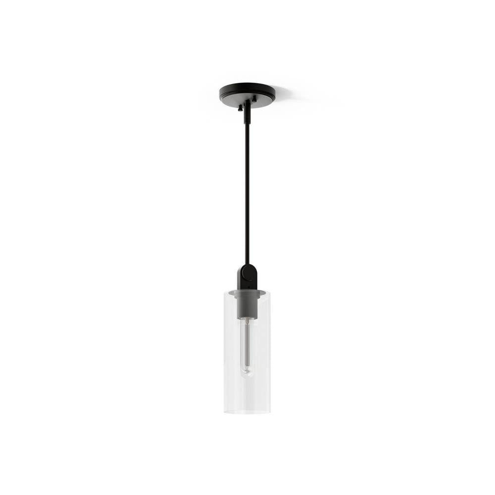 Kohler K-35876-PE01-BLL Matte Black Crue 4'' Pendant Image 1
