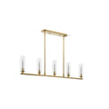Kohler K-35877-CH05-2GL Brushed Moderne Brass Crue 45'' Linear Chandelier Image 1