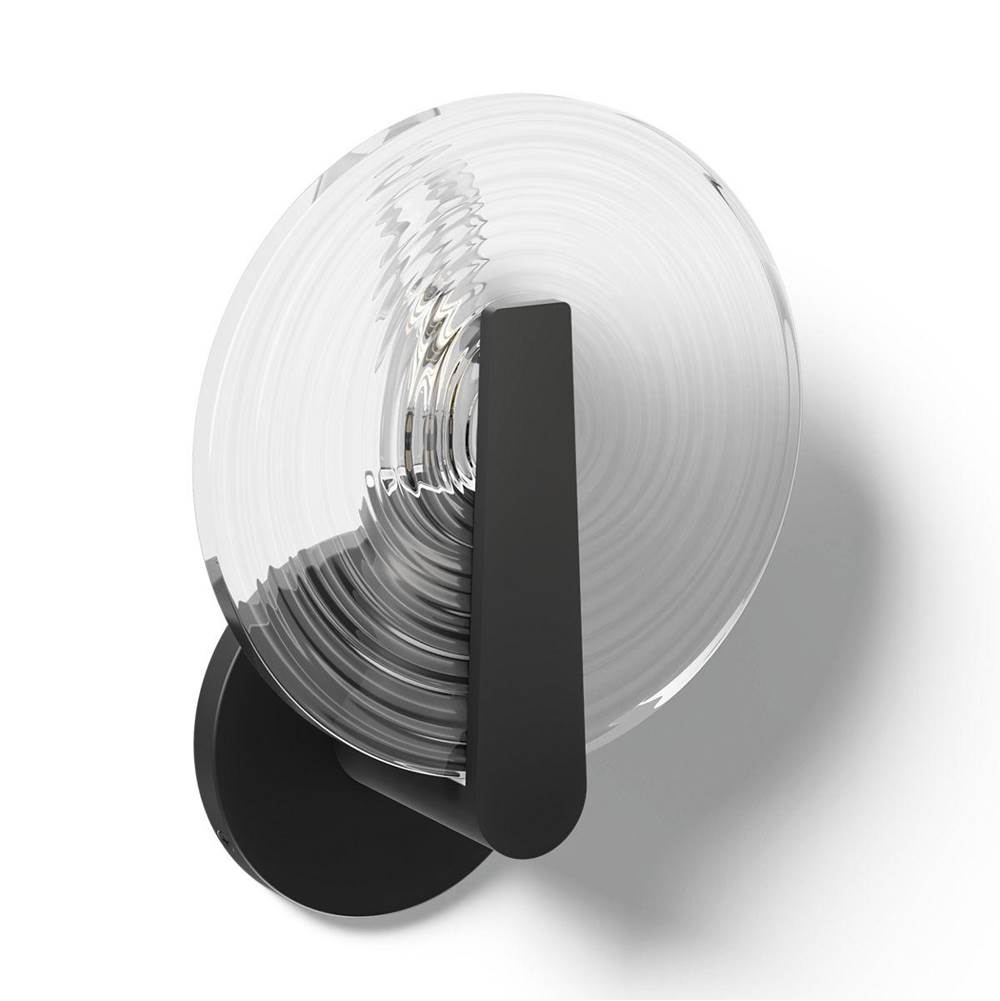Kohler Hint 1 Light Sconce, Swirl Glass