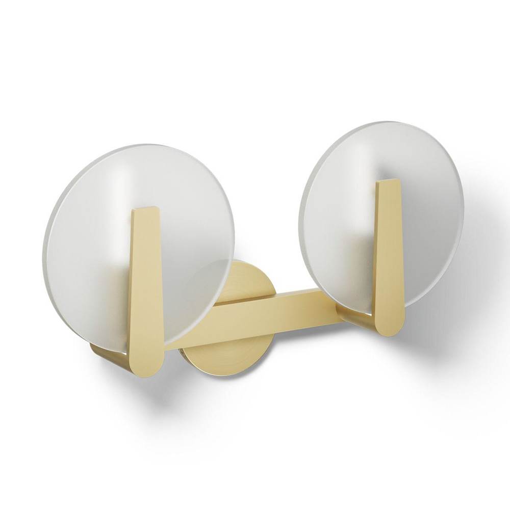 Kohler Hint 2 Light Sconce, Frosted Glass