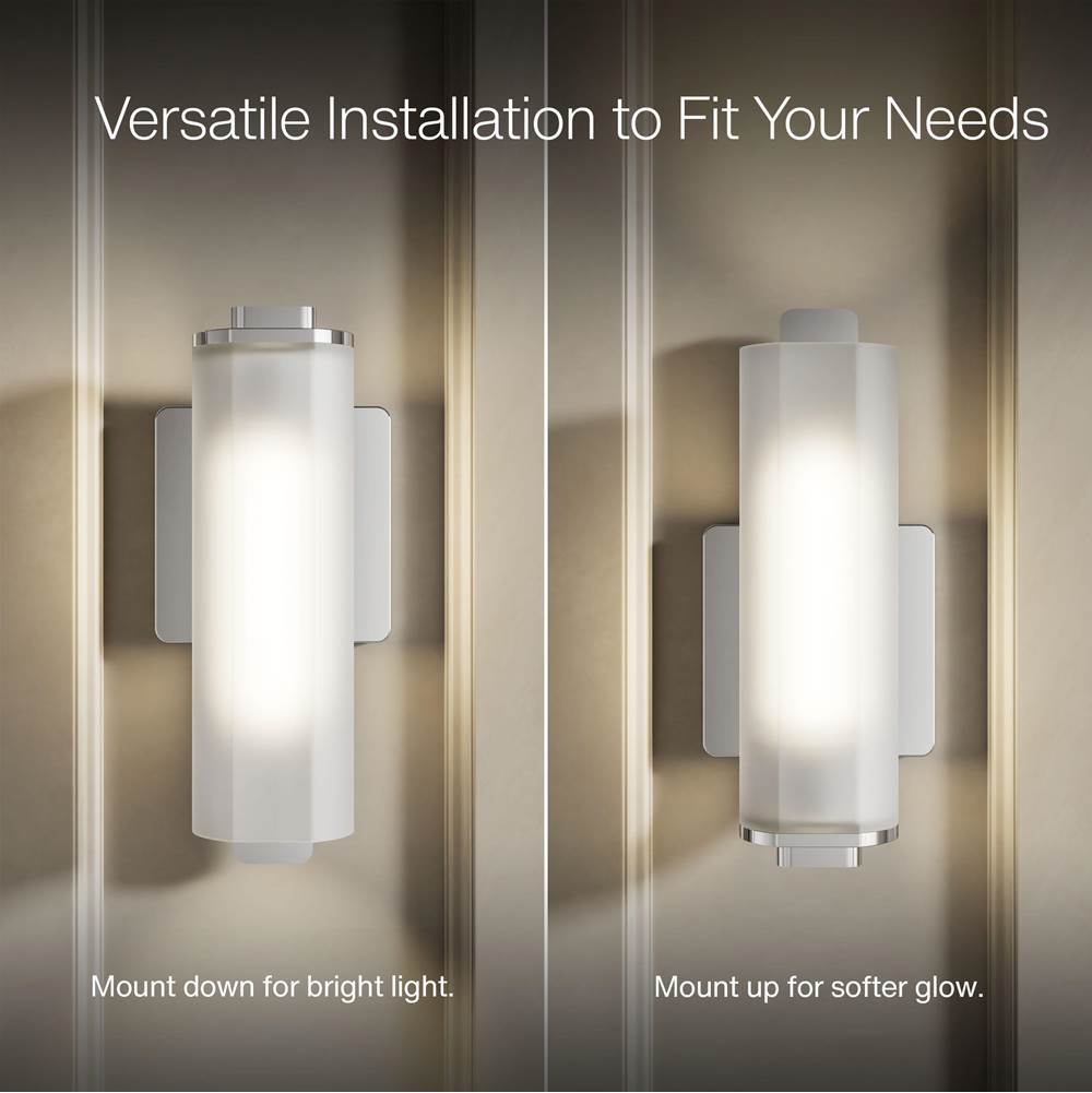 Kohler K-35113-SC01-CPL Polished Chrome Parallel One-light Sconce Image 3