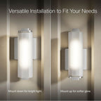 Kohler K-35113-SC01-CPL Polished Chrome Parallel One-light Sconce Image 3