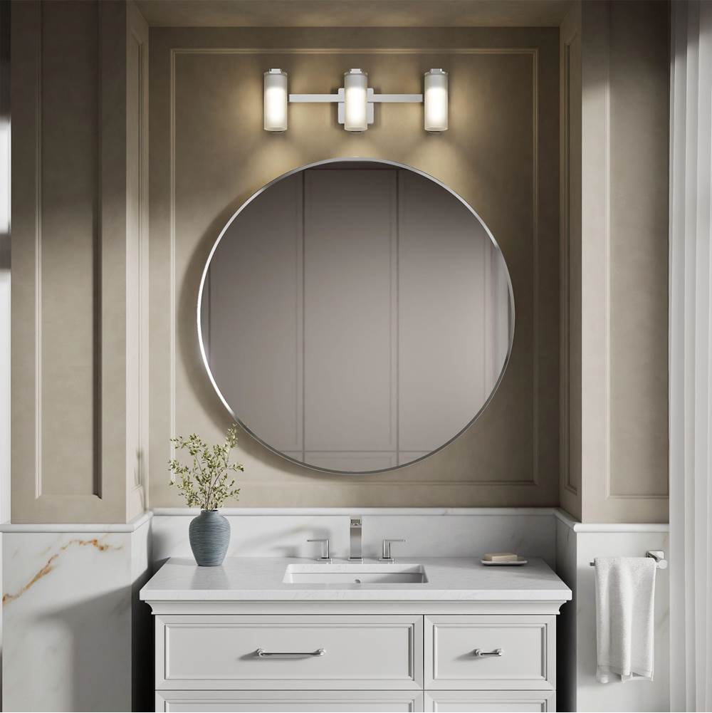 Kohler Parallel Three-light Sconce