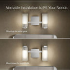 Kohler K-35114-SC02-CPL Polished Chrome Parallel Two-light Sconce Image 3