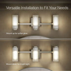 Kohler K-35115-SC03-BNL Brushed Nickel Parallel Three-light Sconce Image 3