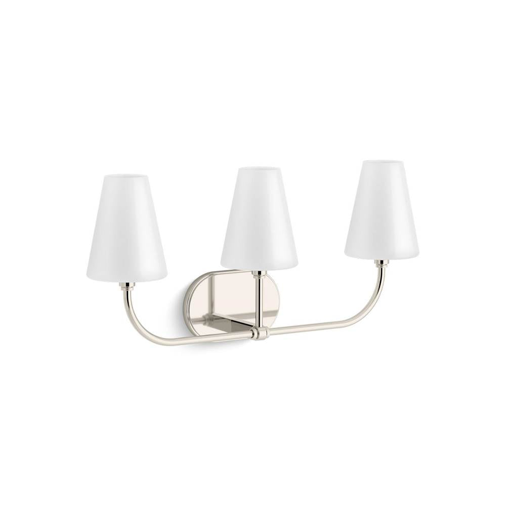 Kohler Kernen By Studio Mcgee Kernen By Studio Mcgee Three-light Sconce