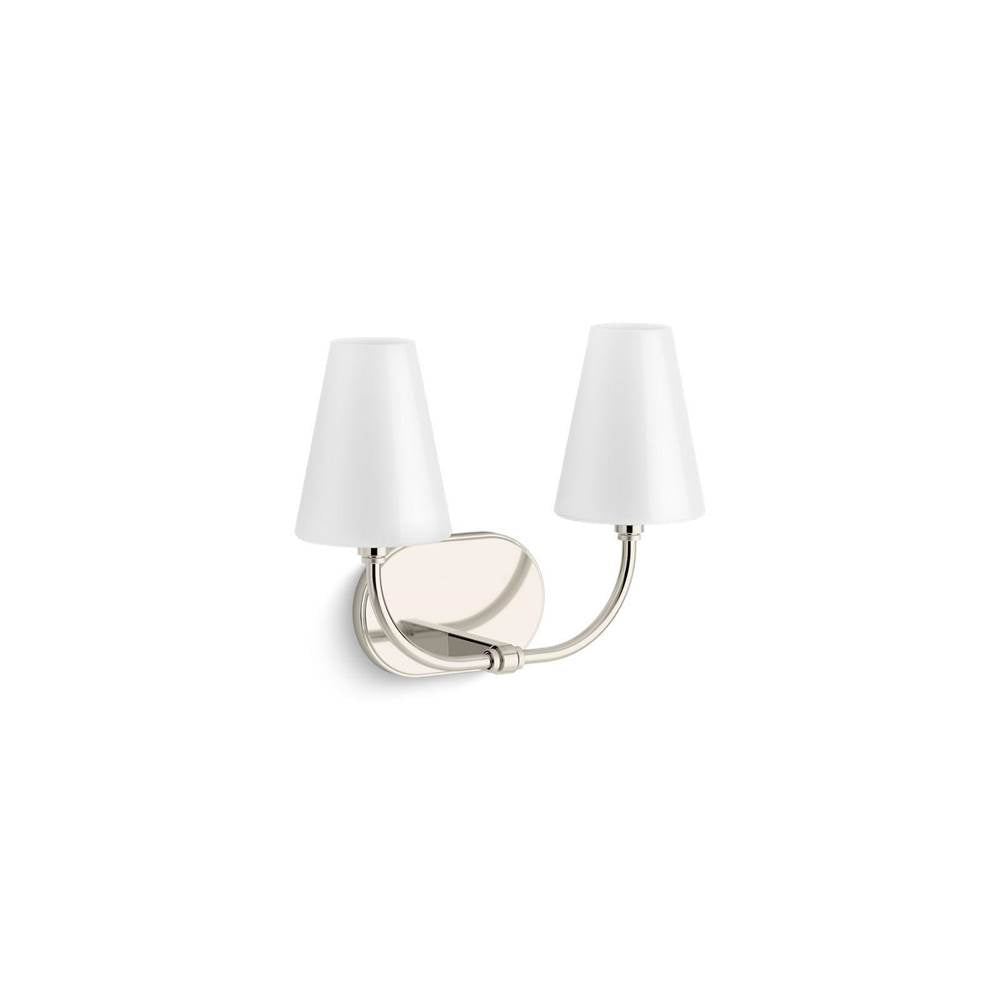 Kohler Kernen By Studio Mcgee Kernen By Studio Mcgee Two-light Sconce