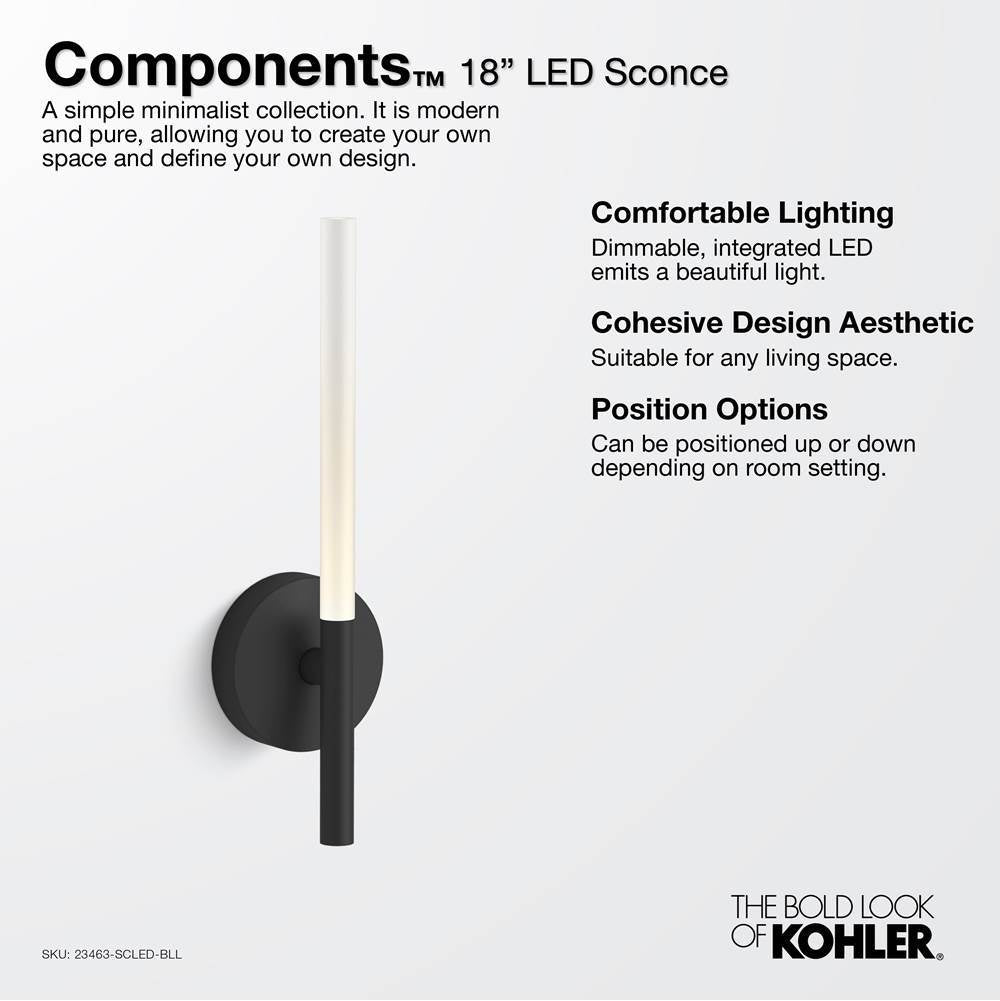 Kohler  Components Led Sconce 18