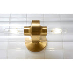 Kohler K-27263-SC02-2GL Brushed Moderne Brass Purist Two-light Sconce Image 6