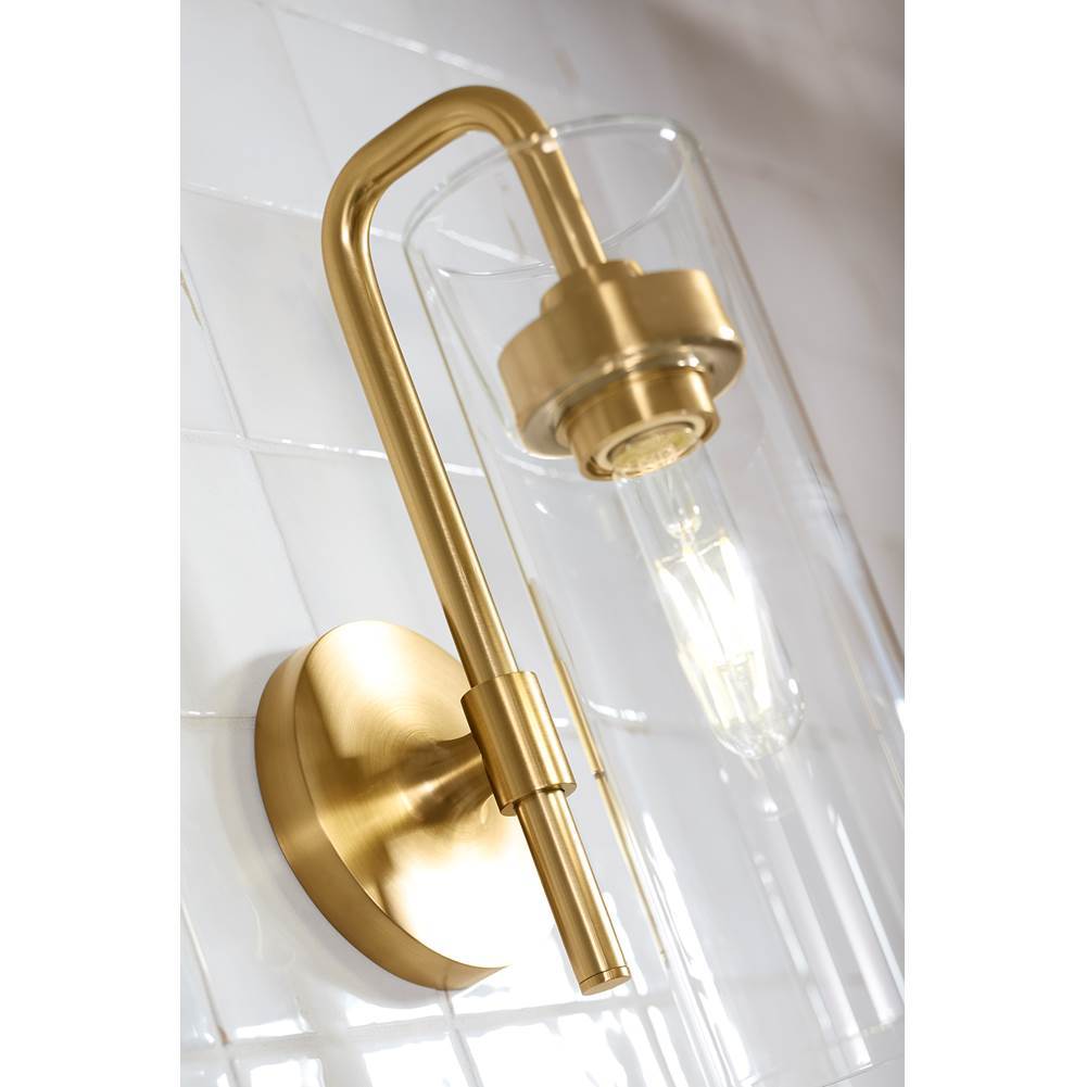 Kohler K-27262-SC01-2GL Brushed Moderne Brass Purist One-light Sconce Image 3