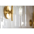 Kohler K-27262-SC01-2GL Brushed Moderne Brass Purist One-light Sconce Image 8