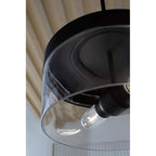 Kohler K-27266-PE04-BLL Matte Black Purist 18'' Pendant Image 6