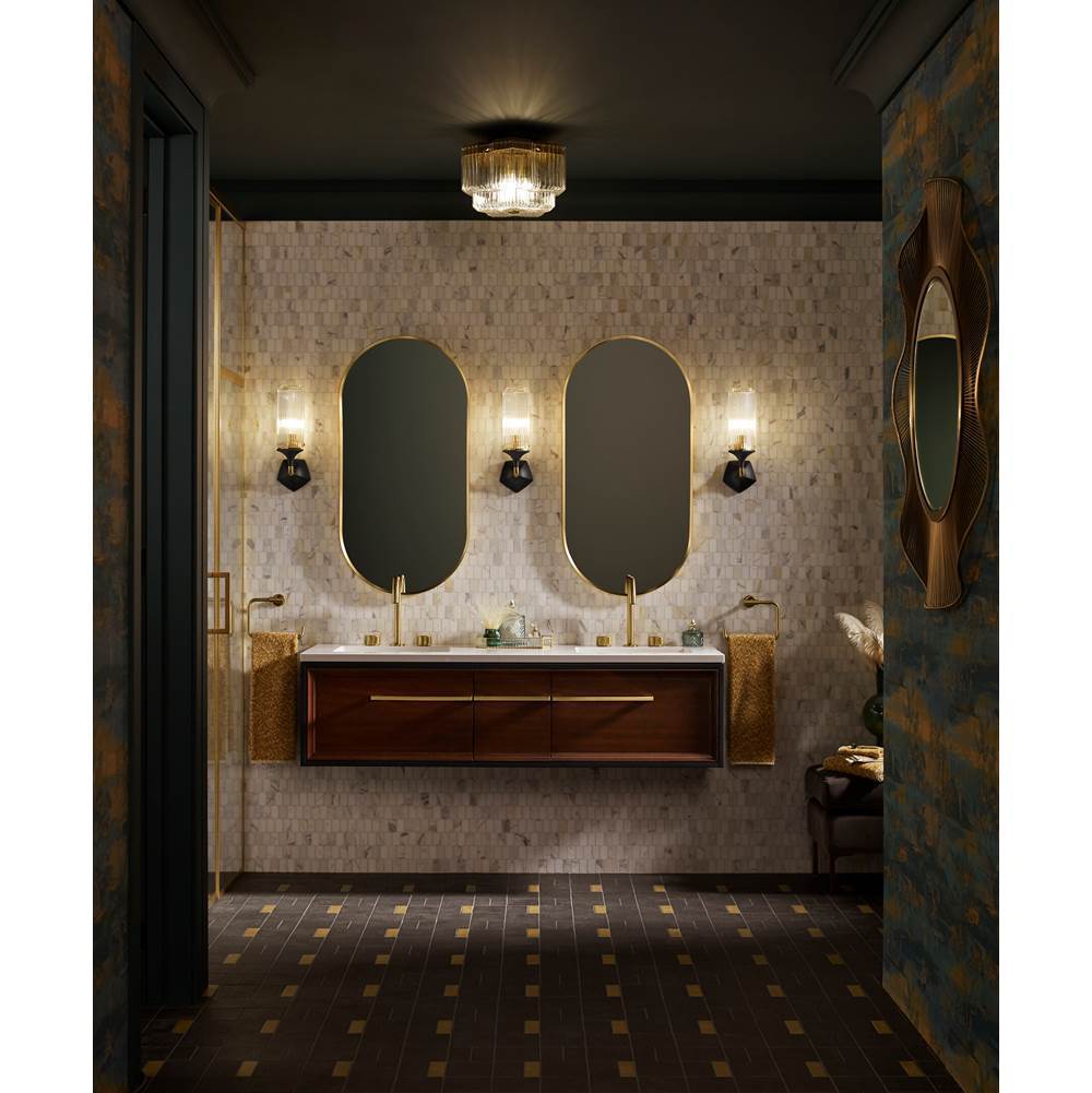 Kohler K-31780-FM03-2GL Brushed Moderne Brass Occasion 15'' Flush-mount Image 2