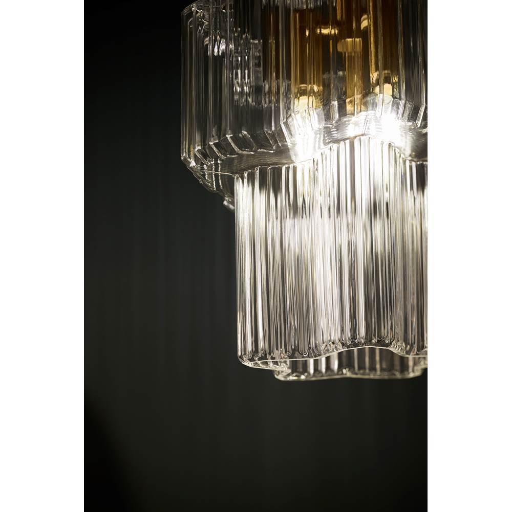 Kohler K-31781-PE03-2GL Brushed Moderne Brass Occasion 12'' Pendant Image 4