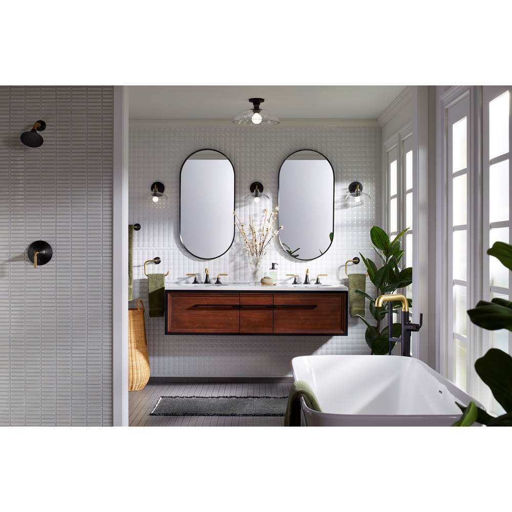 Kohler K-31768-SC01-2GL Brushed Moderne Brass Tone One-light Sconce Image 3