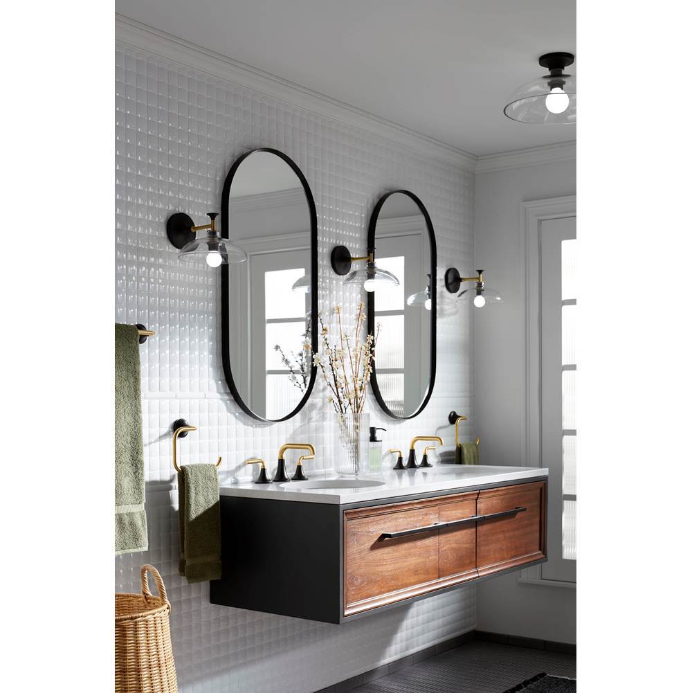 Kohler K-31772-FM01-BLL Matte Black Tone 15'' Flush-mount Image 5