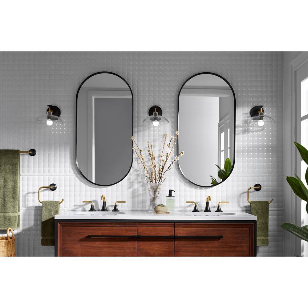 Kohler K-31768-SC01-2GL Brushed Moderne Brass Tone One-light Sconce Image 4