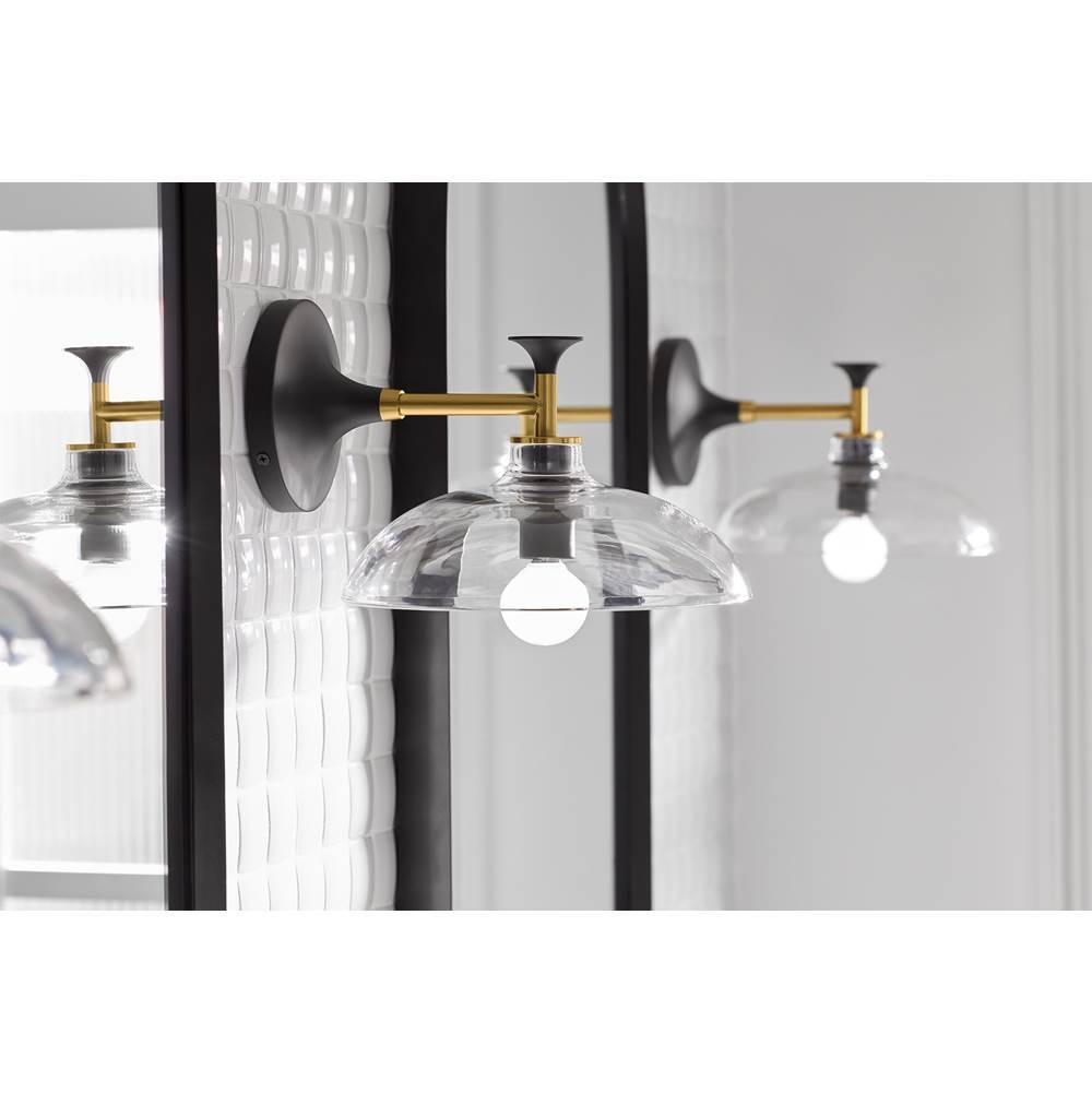 Kohler K-31768-SC01-2GL Brushed Moderne Brass Tone One-light Sconce Image 2