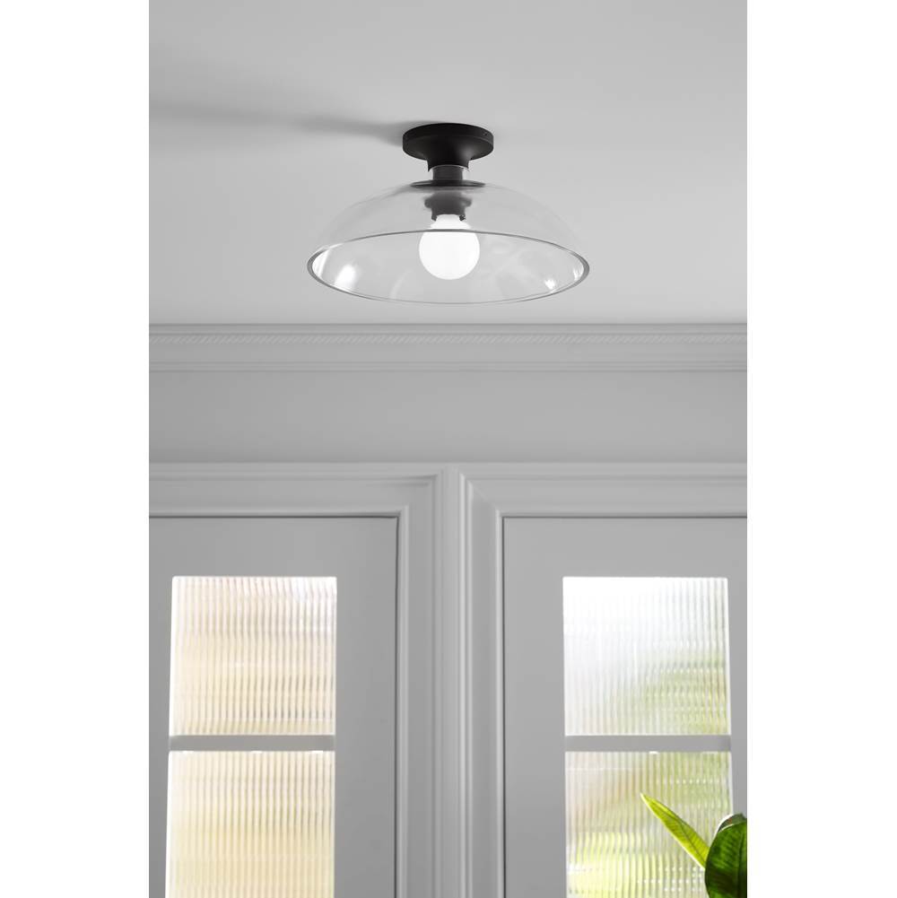 Kohler K-31772-FM01-BLL Matte Black Tone 15'' Flush-mount Image 2