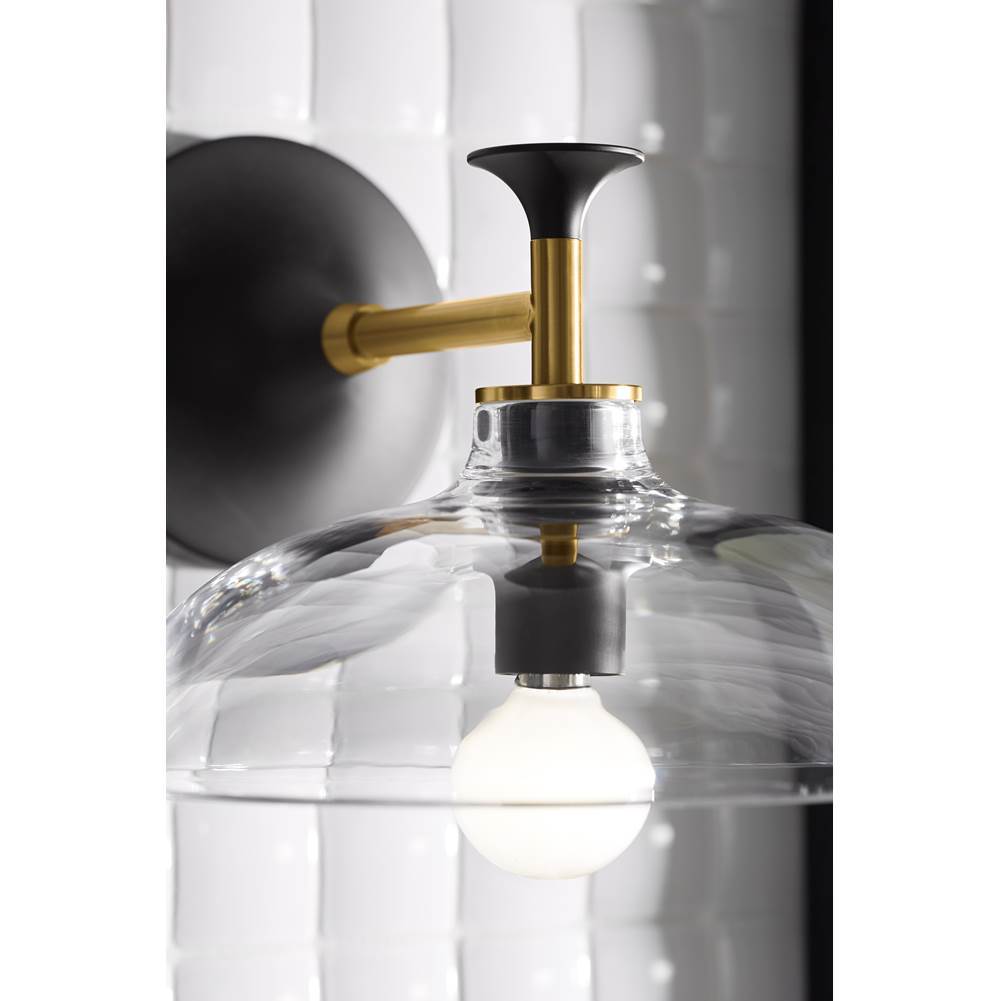 Kohler K-31768-SC01-2GL Brushed Moderne Brass Tone One-light Sconce Image 5