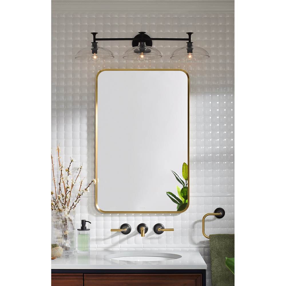 Kohler K-31770-SC03-BLL Matte Black Tone Three-light Sconce Image 2