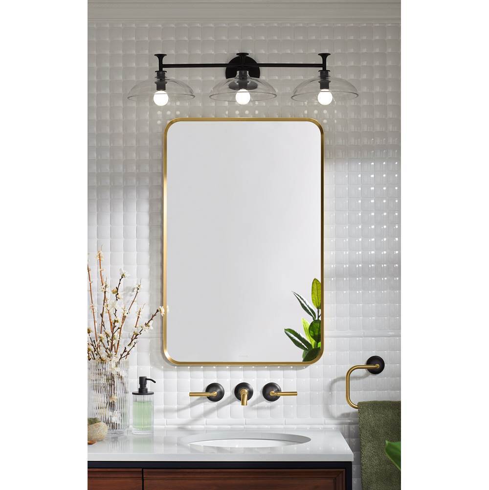 Kohler K-31770-SC03-BLL Matte Black Tone Three-light Sconce Image 6