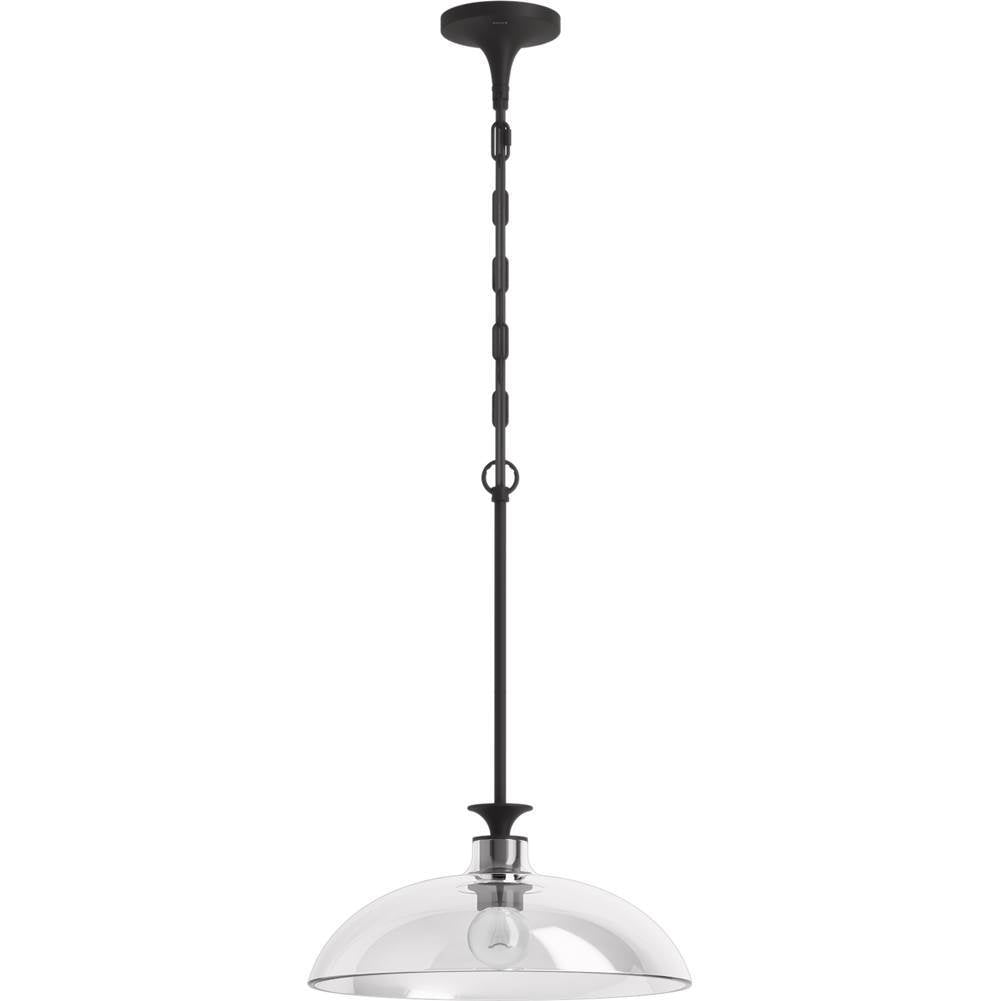 Kohler K-31771-PE01-BLL Matte Black Tone 15'' Pendant Image 2
