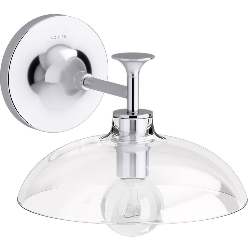 Kohler K-31768-SC01-CPL Polished Chrome Tone One-light Sconce Image 2