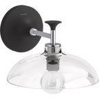 Kohler K-31768-SC01-CBL Polished Chrome With Matte Black Tone One-light Sconce Image 2