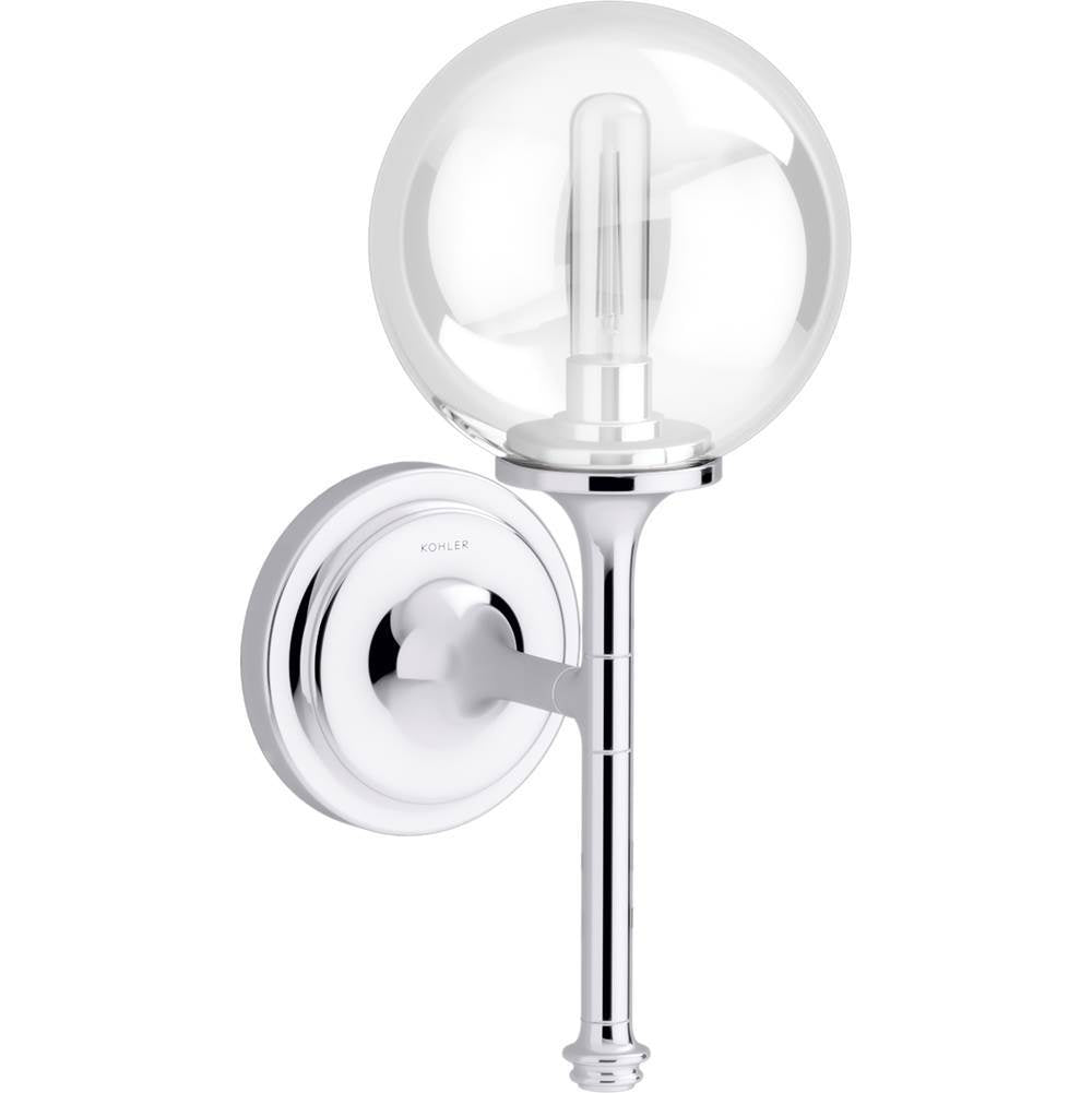 Kohler K-31761-SC01-CPL Polished Chrome Bellera 1 Light Sconce Image 2