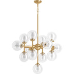 Kohler K-31767-CH13-2GL Brushed Modern Brass Bellera 13 Light Chandelier Image 2