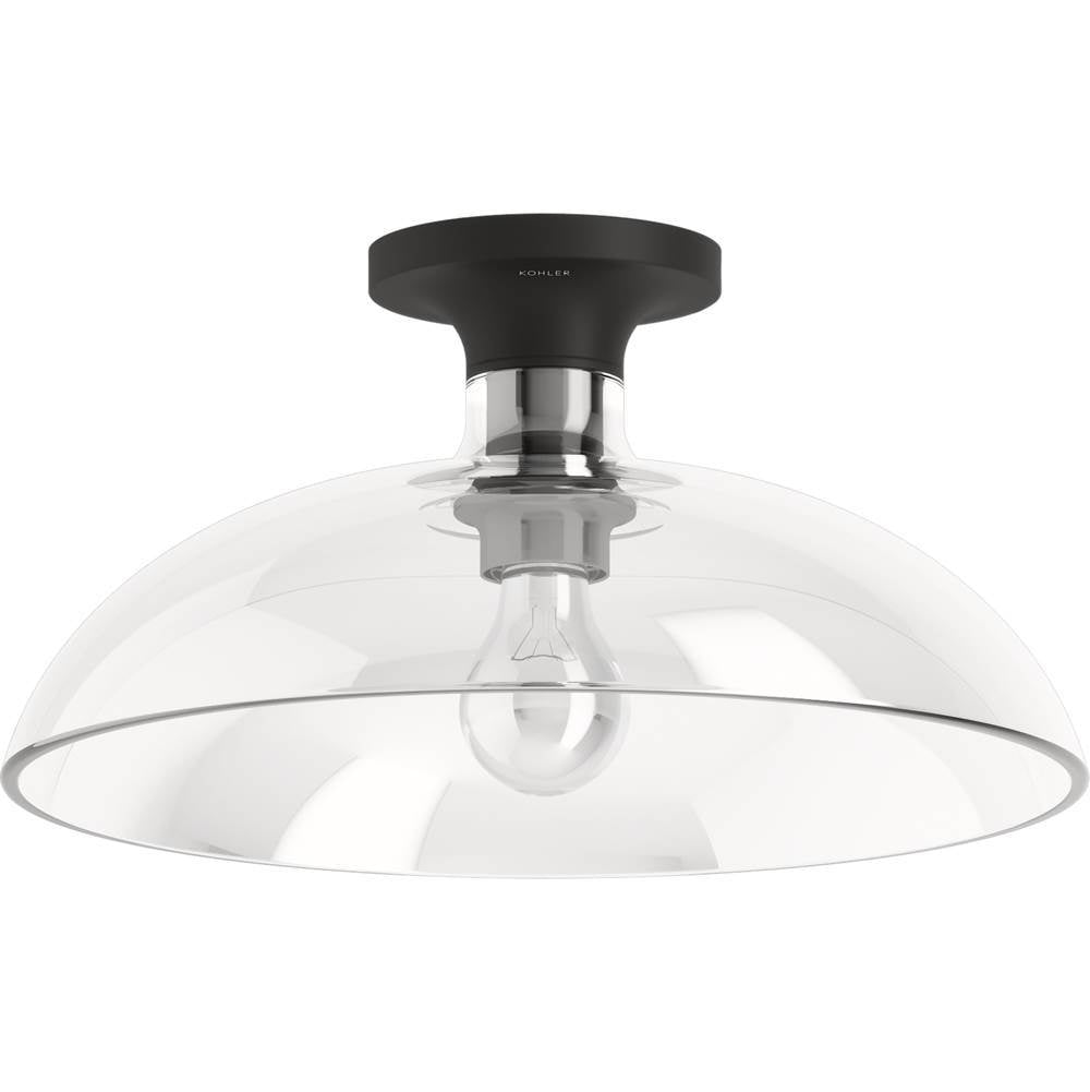 Kohler K-31772-FM01-BLL Matte Black Tone 15'' Flush-mount Image 3