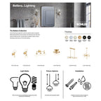 Kohler Bellera 2 Light Flush Mount