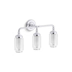 Kohler K-32806-SC03-CPL Polished Chrome Artifacts Three-light Sconce Image 2