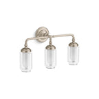 Kohler K-32806-SC03-BVL Brushed Bronze Artifacts Three-light Sconce Image 2