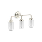 Kohler K-32806-SC03-SNL Polished Nickel Artifacts Three-light Sconce Image 2