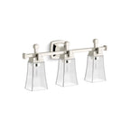 Kohler K-31757-SC03-SNL Polished Nickel Riff Three-light Sconce Image 2