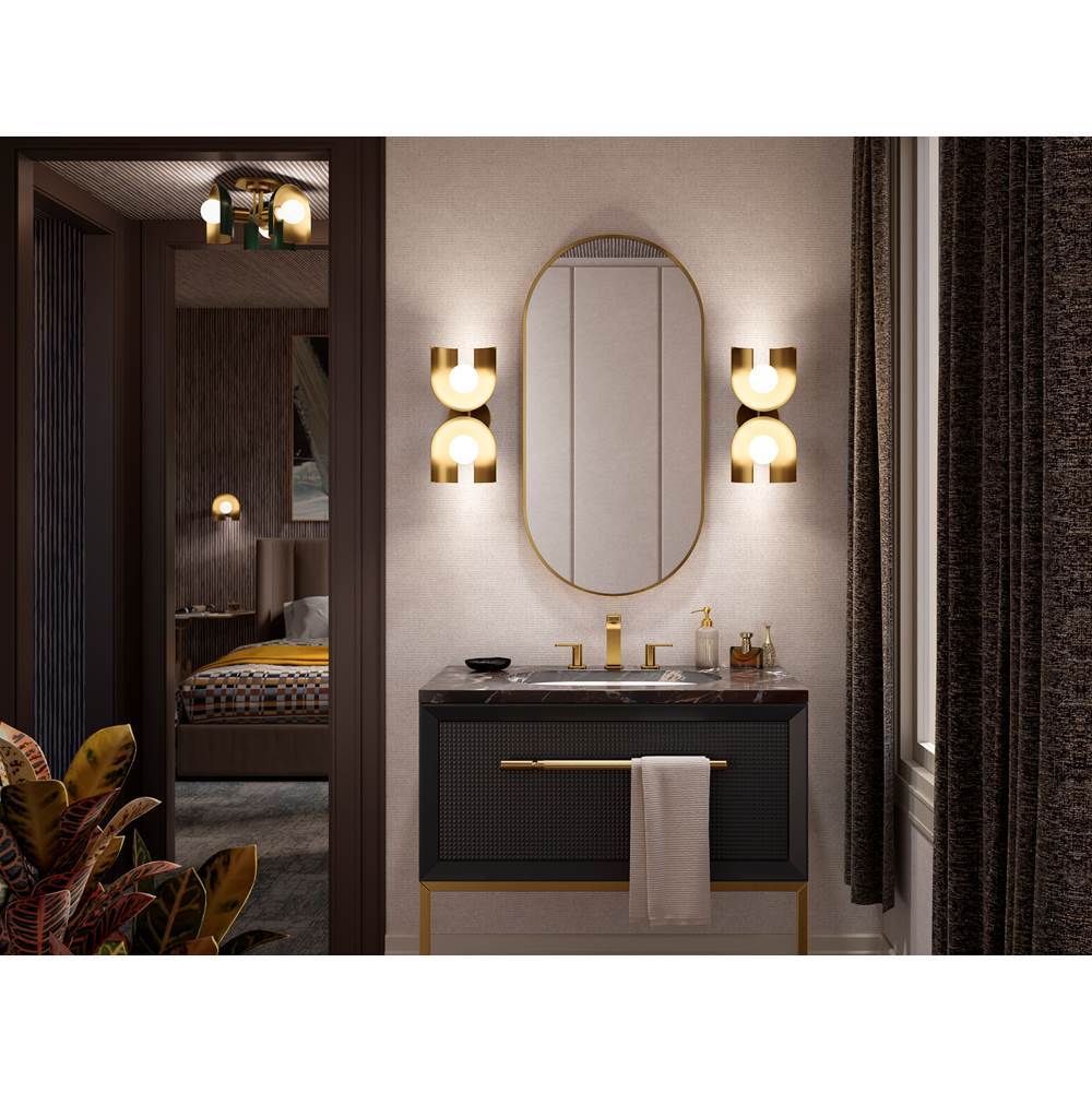 Kohler Jabot Two-light Sconce