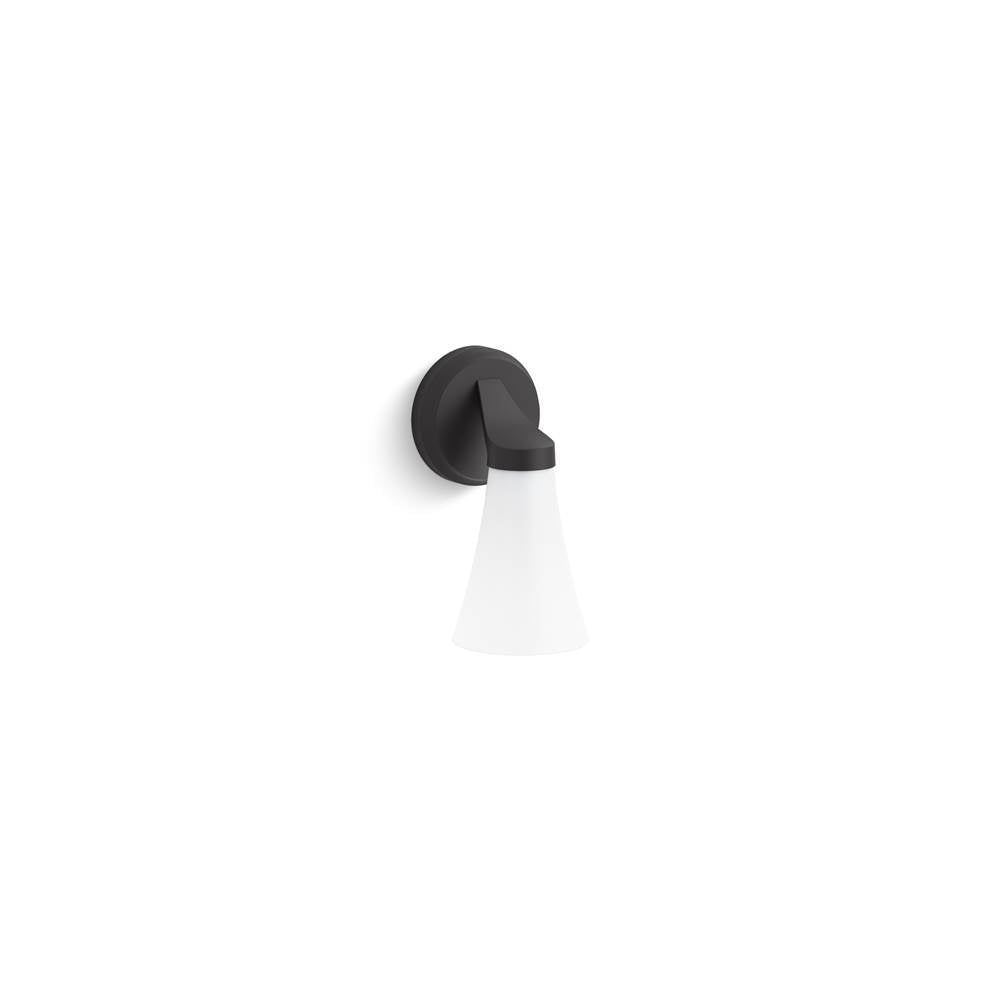Kohler K-26846-SC01-BLL Matte Black Simplice 1-light Sconce Image 3