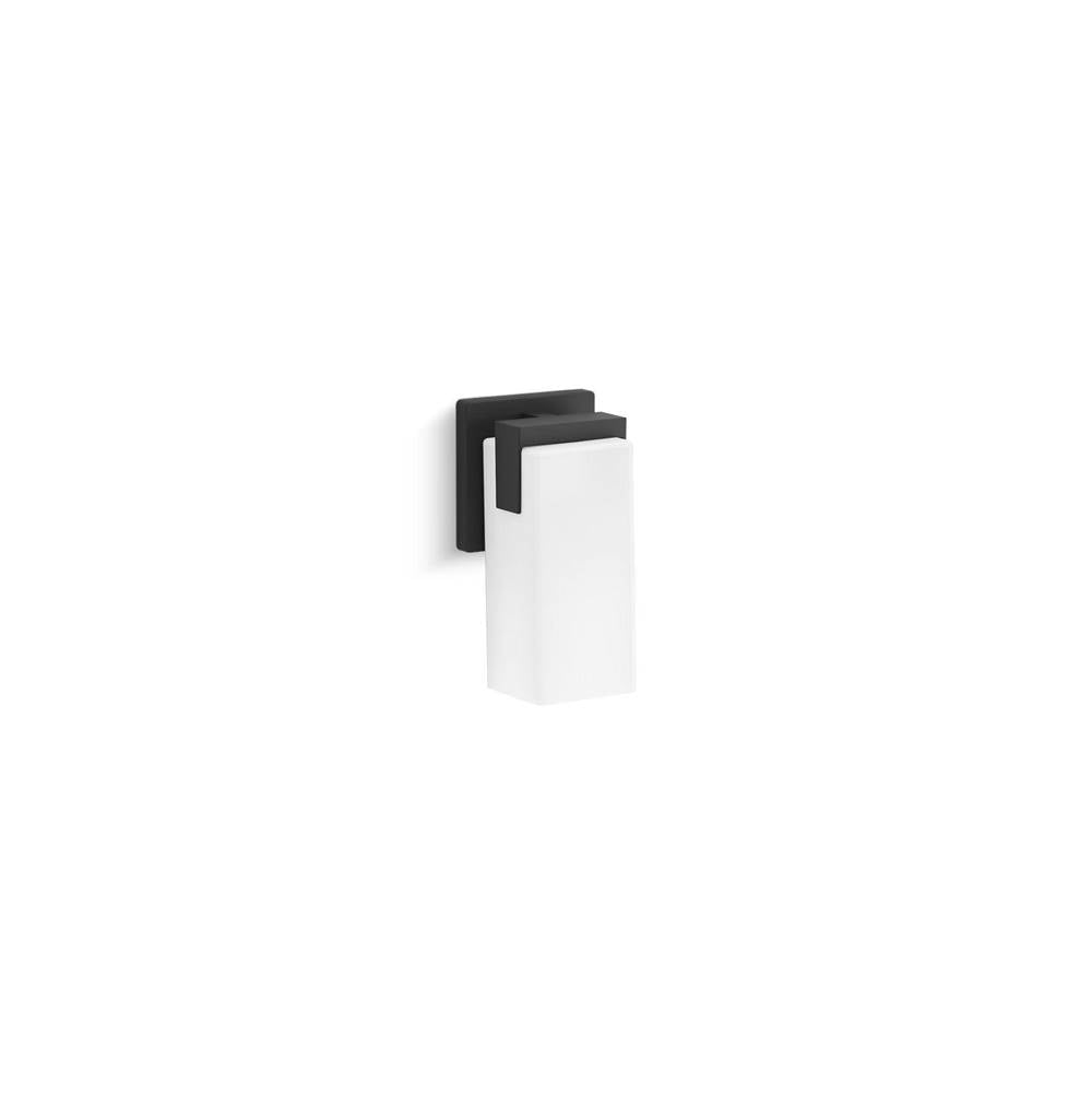 Kohler K-31492-SC01-BLL Matte Black Honesty One-light Sconce Image 2