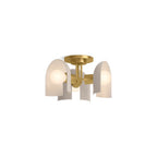 Kohler K-31786-FM03-SLG Biscuit Satin with Brushed Moderne Brass Jabot 3-13/16'' Flush-mount Image 2