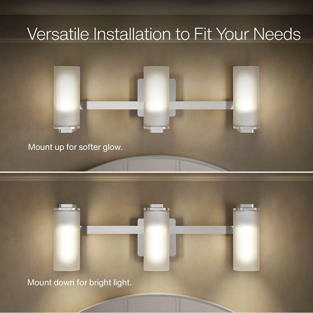 Kohler K-35115-SC03-CPL Polished Chrome Parallel Three-light Sconce Image 3