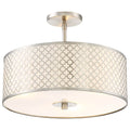 George Kovacs Dots 3 Light Semi Flush Mount