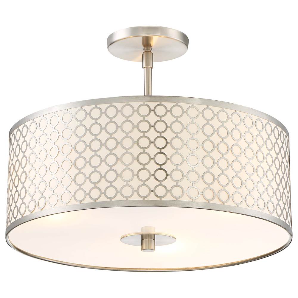 George Kovacs Dots 3 Light Semi Flush Mount