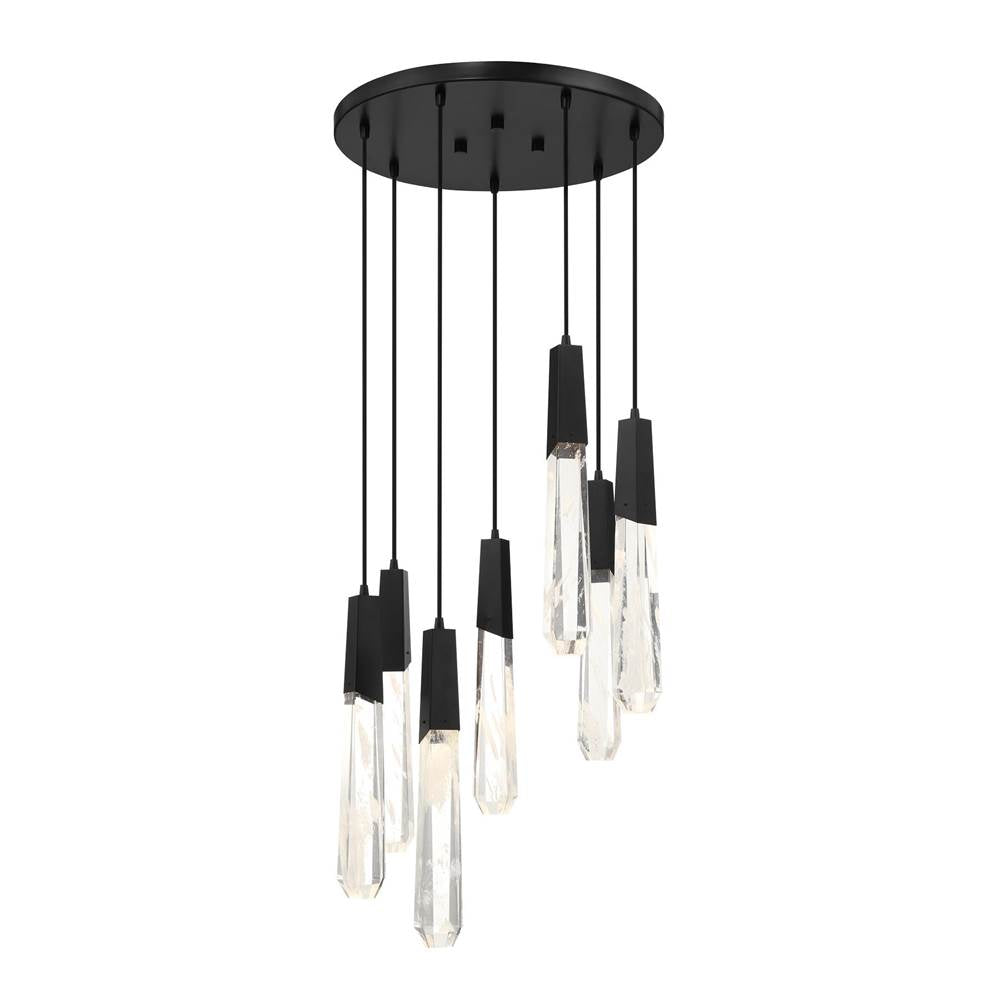 George Kovacs Drifting Droplets Drifting Droplets 7 Light Led Pan Pendant